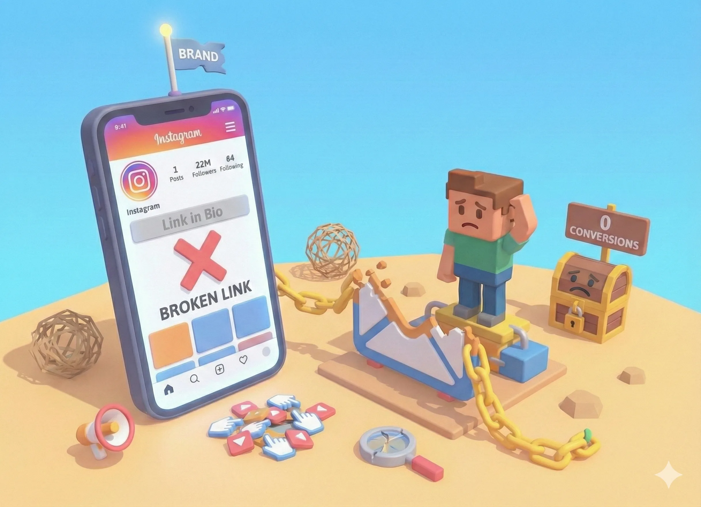 Why Your Instagram Bio Link Isn't Converting (And How to Fix It)