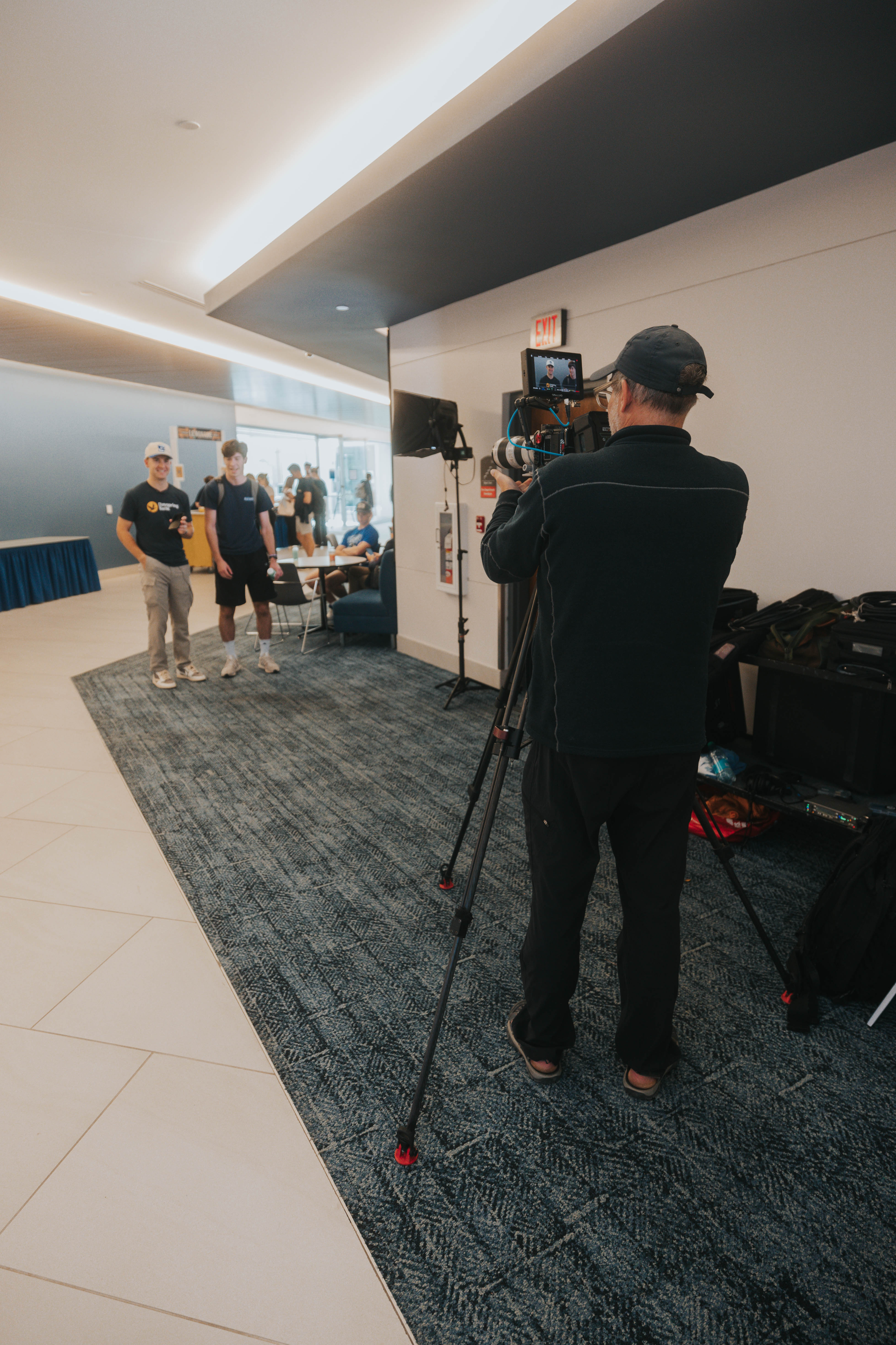 Videographer Filming Content - Will be used for social media campaign post event, consisted of footage of the event and interviews of some of the participants