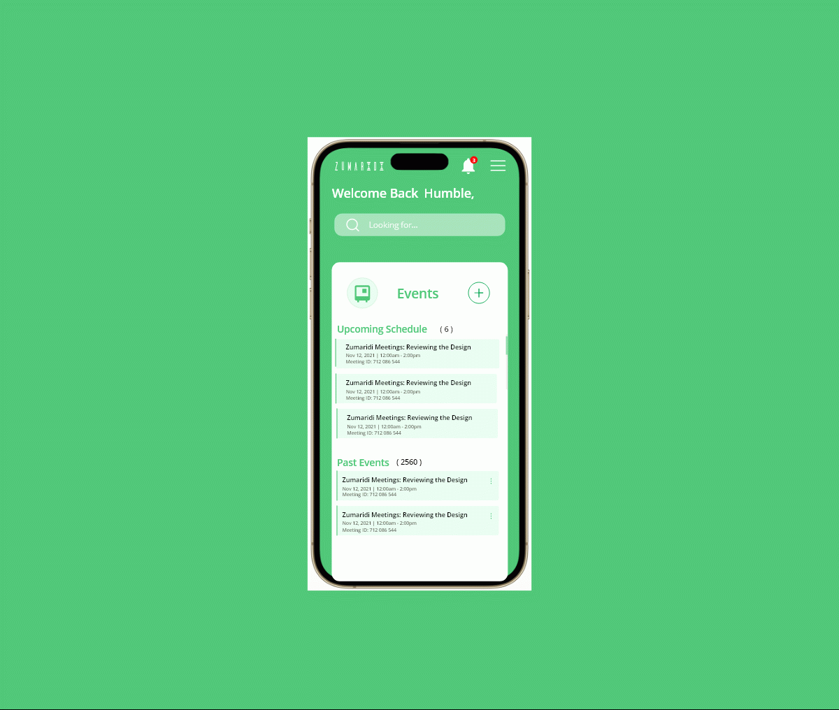 Mobile Design Landing Page
