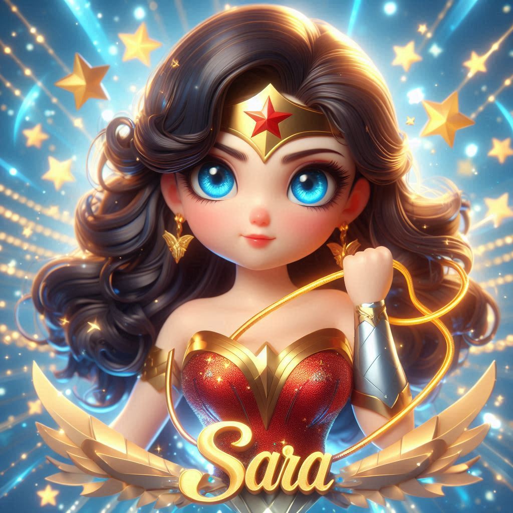 My Favorite Character with Name - Wonder Woman