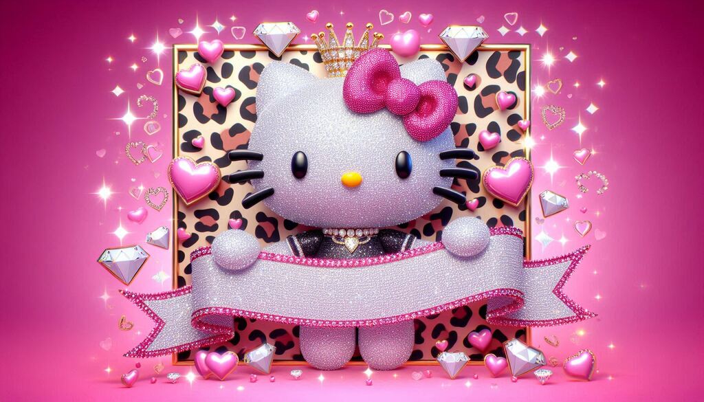 Your Name Here - Hello Kitty Name Banner 