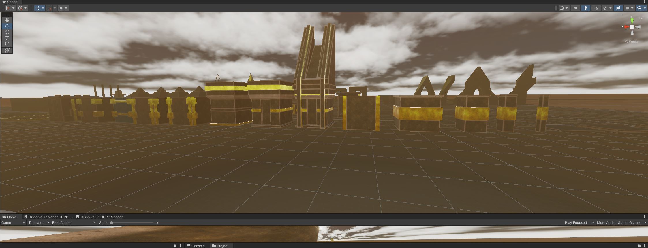 Exported to Unity