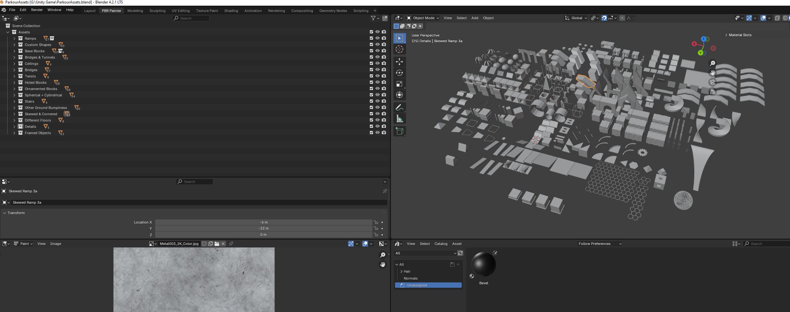 Blender preview