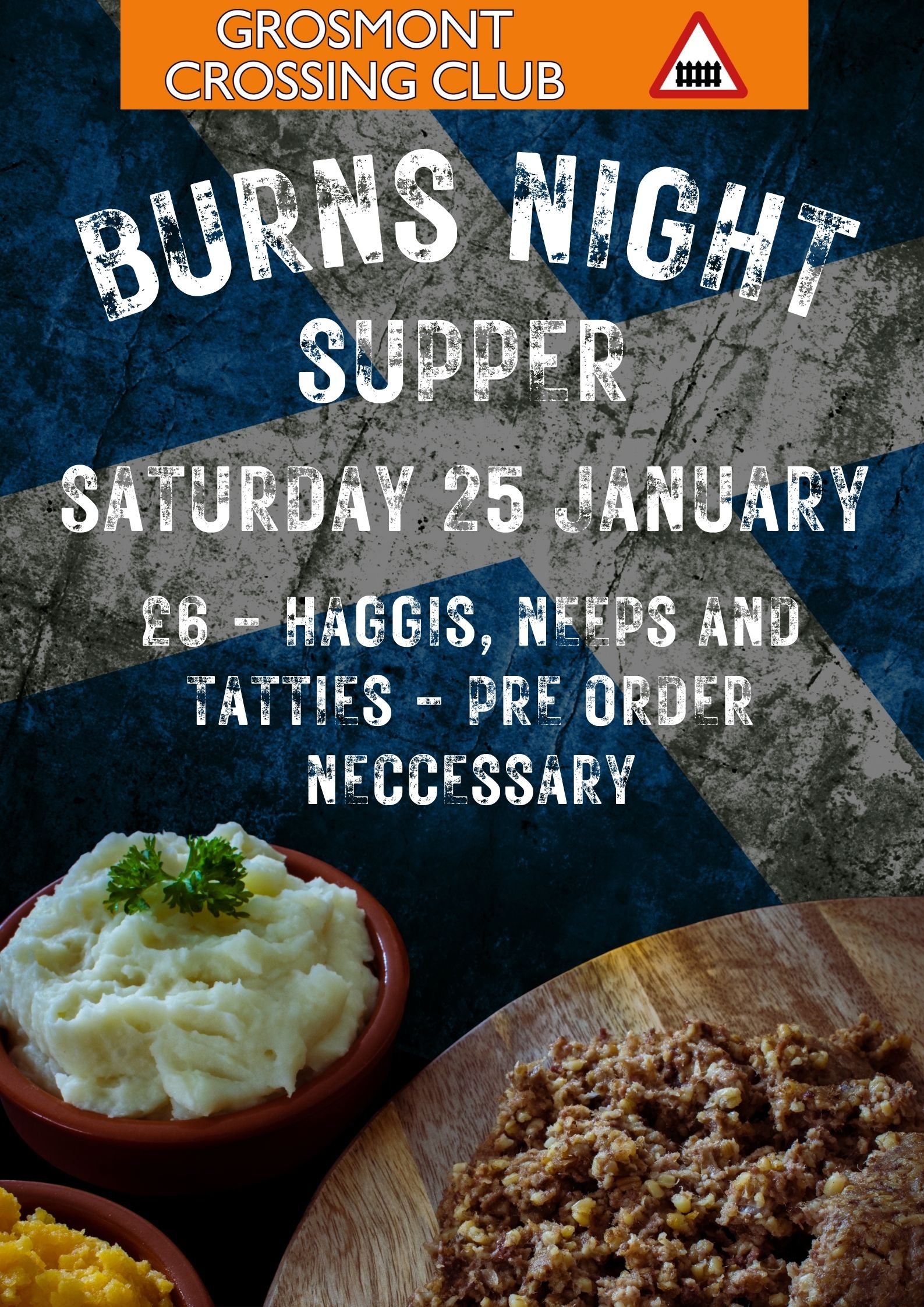 Haggis, Neeps and Tatties anyone?