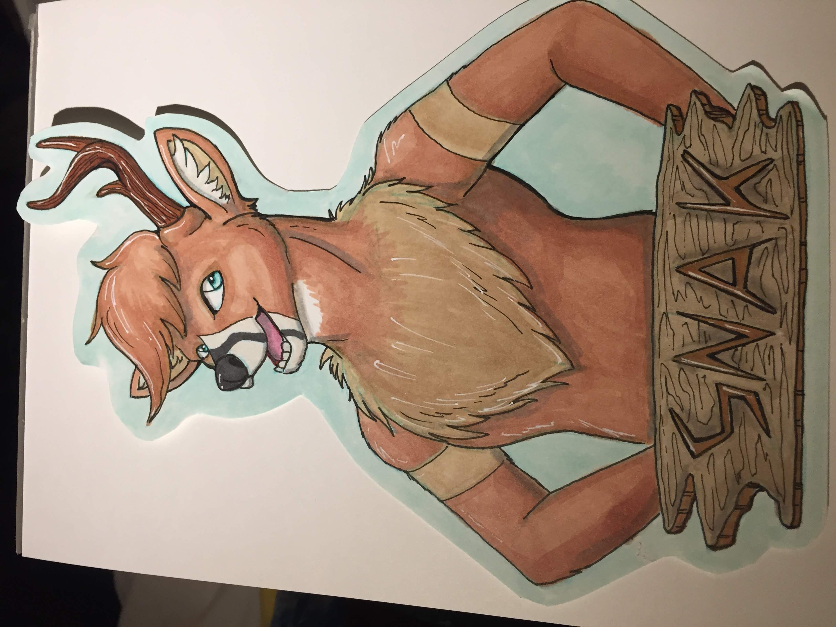 Traditional badge