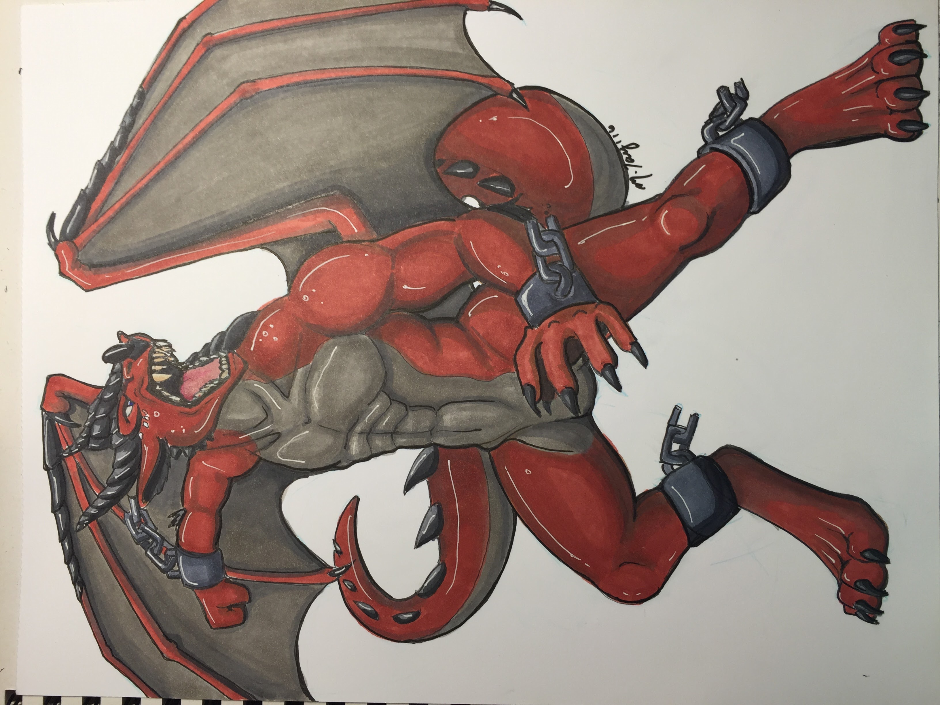 Full body traditional commission