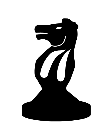 Chess knight logo i did for a chessclub! they asked for a minimalistic, easily recognizable staunton knight! they were super happy with the outcome and so was i