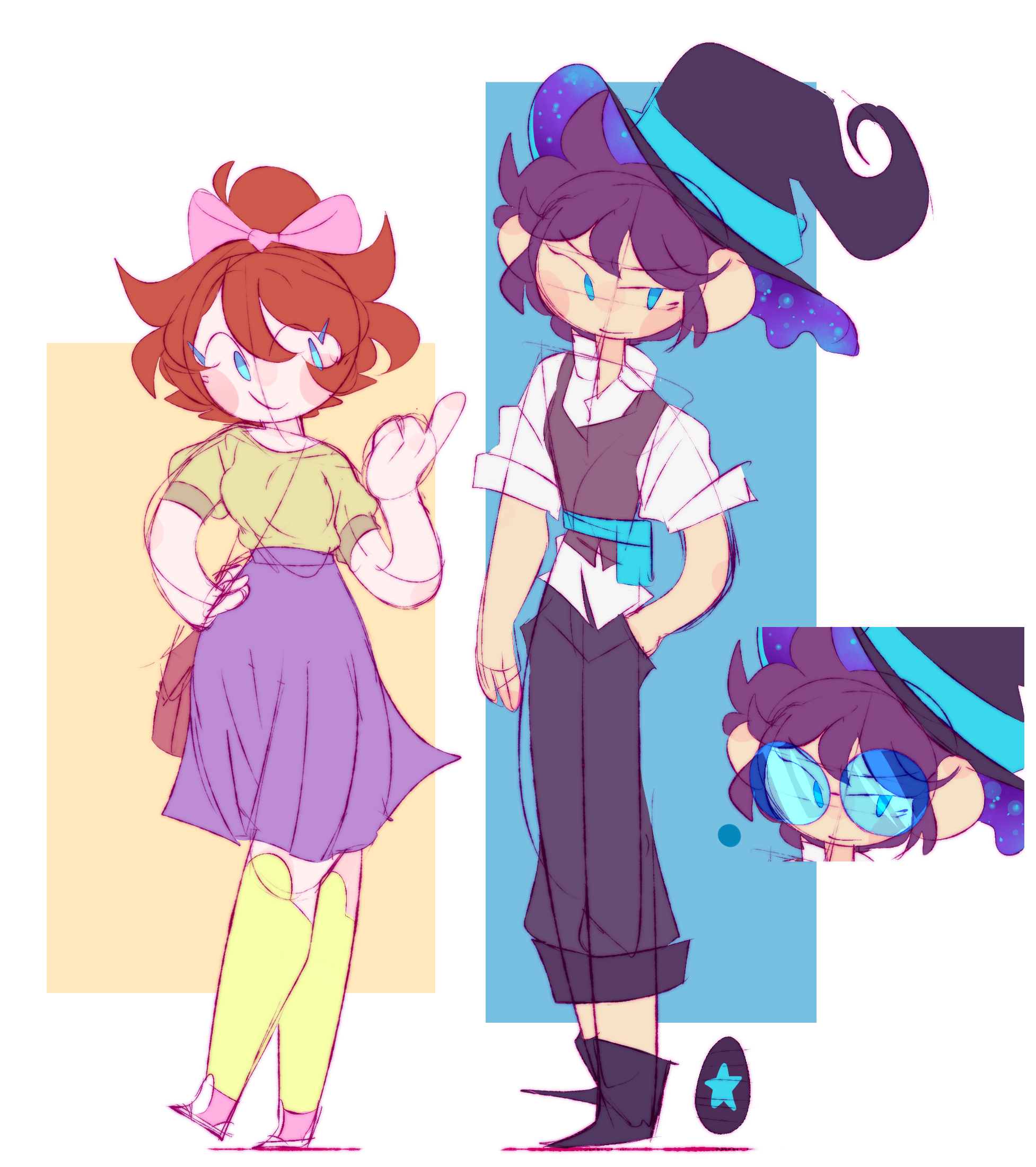 Characters for a webcomic idea