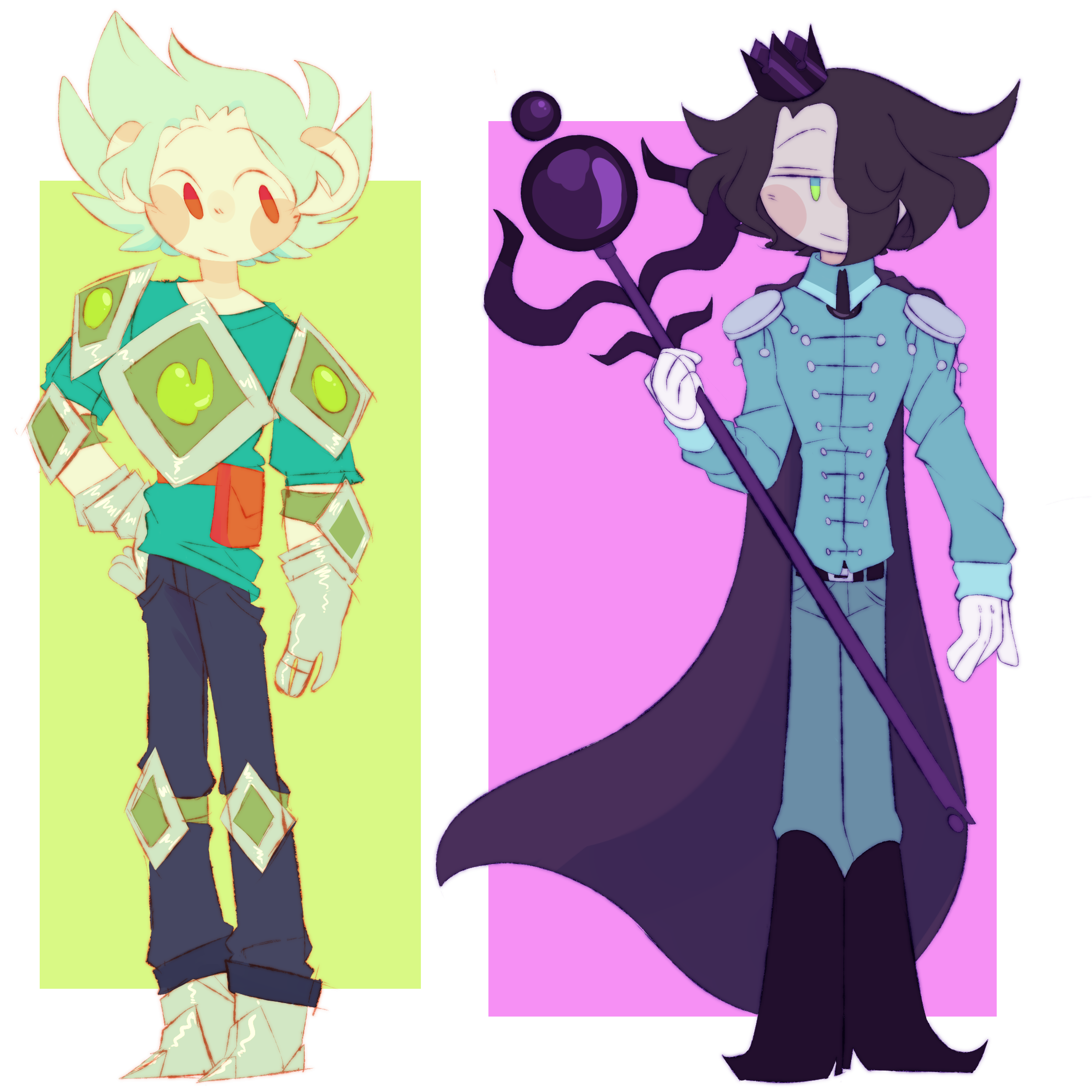 More rough concepts for a webcomic